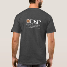 DSP-Logotyp Tee Shirt (logotyp i mitten)