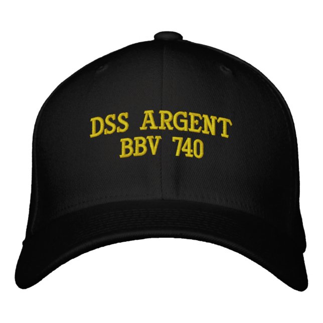 DSS Argent Officer Cover Broderad Keps (Framsida)