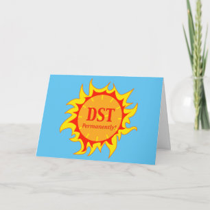 DST permanent - sommartid Kort
