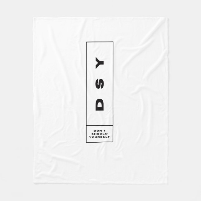 DSY LOGO ONE FLEECEFILT (Framsidan)