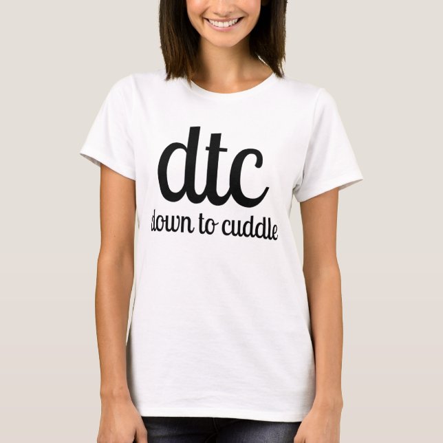 dtc besegrar för att kela t-shirt (Framsida)
