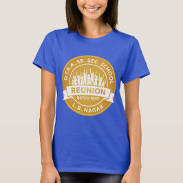 DTEA Reunion 1995 Blue i Guld T Shirt