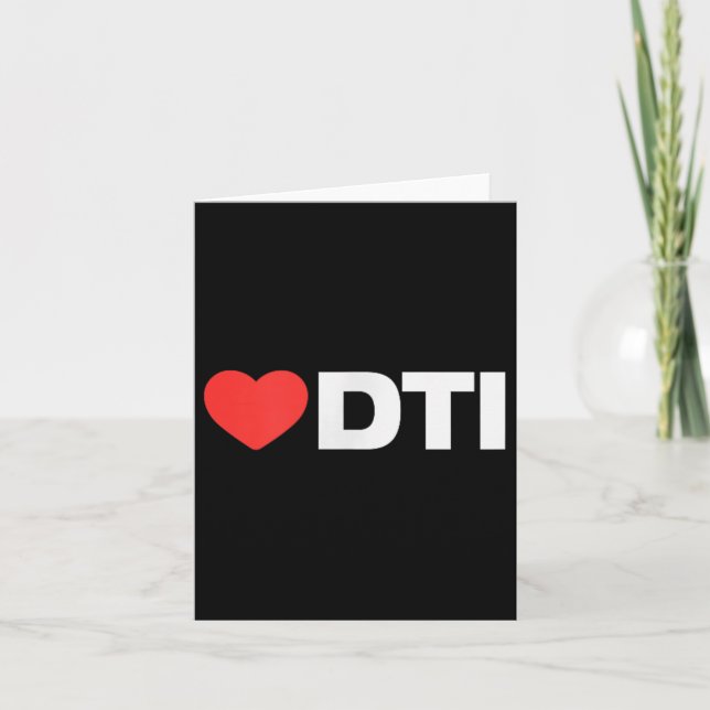 Dti Love - Like Heart Your Best Favorite_ Dti  Kort (Framsida)