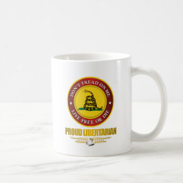 DTOM - Proud Libertarian Kaffemugg