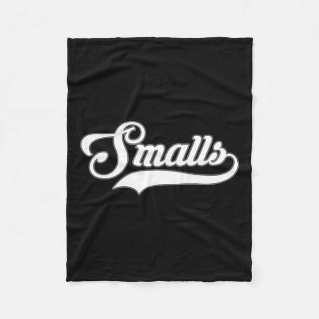 Du 39re Killin39 Me Smalls Baseball Matching Child Fleecefilt (Framsidan)