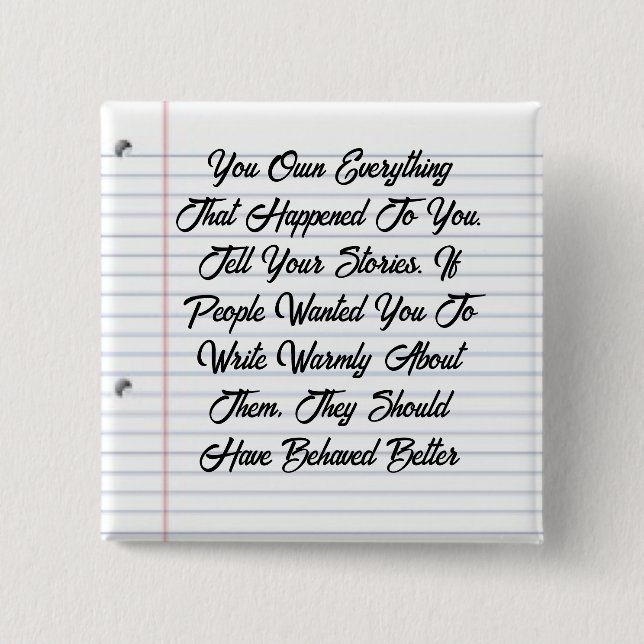 Du äger Allting-knappen Knapp (Framsida)