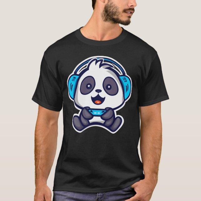 Du älskar datorspel LAN-fester och onlinespel  T Shirt (Framsida)