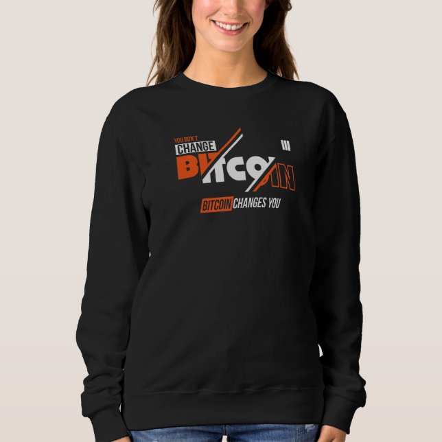 Du ändrar inte bitmynts-bitmyntändringar som du t shirt (Framsida)