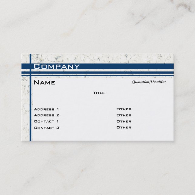 Du anpassar Färg-Lite Gravel Kant Visitkort (Framsida)