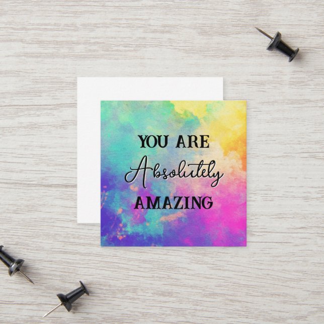 Du är absolut Fantastisk Färg-passet vid sidan om (Fram/Back In Situ)