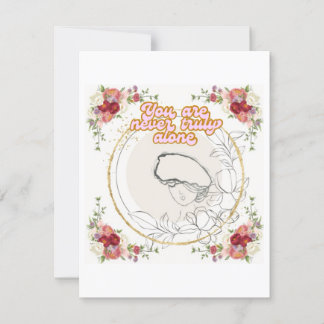 Du är aldrig rätt Ensam-platta kort