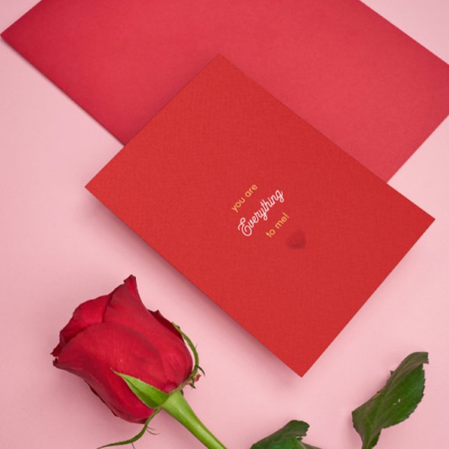 Du är allt för mig, minimalistisk romantik inbjudningar (Skapare uppladdad)