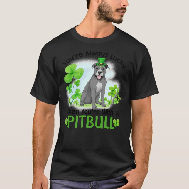 Du är alltid glad när du är med en bull t shirt (Framsida)