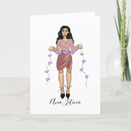 Du är älskad Alla hjärtans dag  Helgkort