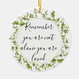 du är älskad i inspirerande helgdag julgransprydnad keramik