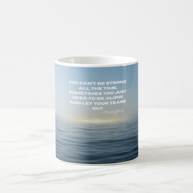 "Du är älskad" Inspirationsmugg - Hjärtevärmer. Kaffemugg (Center)