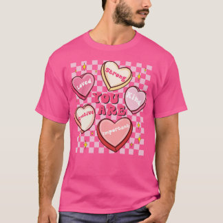 Du är älskad Kreativ av stort slag Viktigt T Shirt