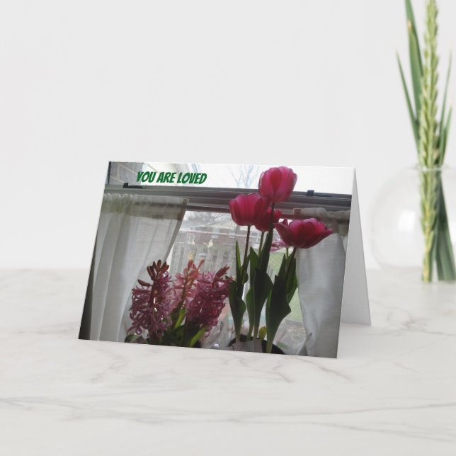 Du är älskad och eftersökt meddelande (Framsida)