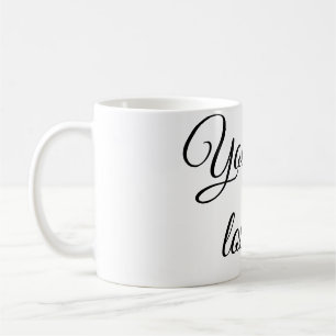 Du är älskad sol motivation citat medveten välsign kaffemugg