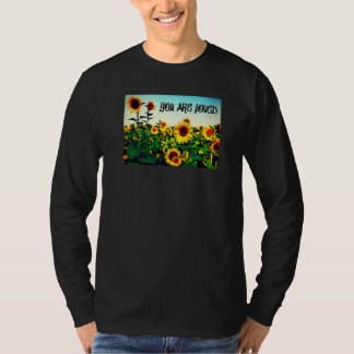 Du är älskad Solrosor T Shirt