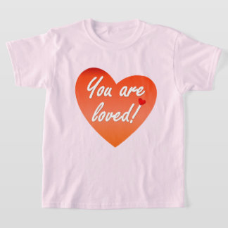 Du är älskad t shirt