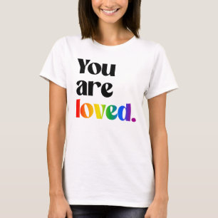 Du är älskad t shirt