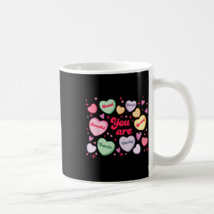 Du är Älskad Värd Nog Chokladhjärta Lärare Va Kaffemugg