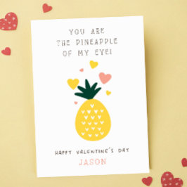 Du är ananas från min Öga-klassrumsdräkt Valentine Kort