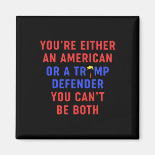 Du är antingen en amerikan eller en trumpförsvarar magnet