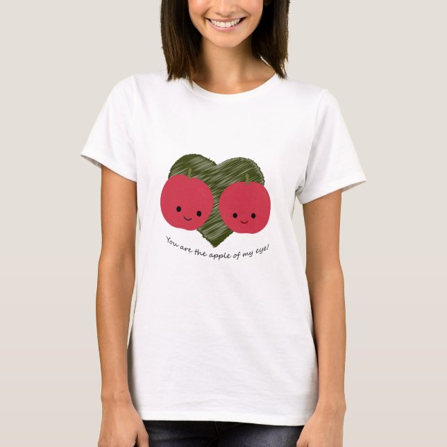 Du är Apple från min Öga T Shirt (Framsida)