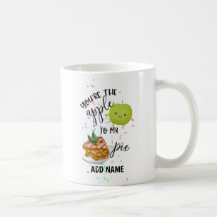 Du är äpplet till mina Valentineser i Kärlek vid P Kaffemugg