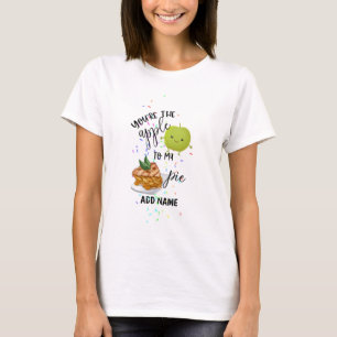 Du är äpplet till mina Valentineser i Kärlek vid P T Shirt