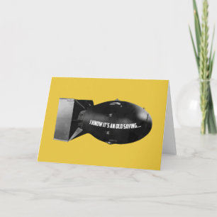 Du är atombombarens vänkort kort