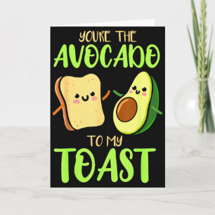 Du är Avokado till min Toast Alla hjärtans dag Avo Kort