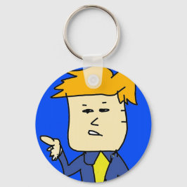 Du är avskedad tecknad pojke nyckelring