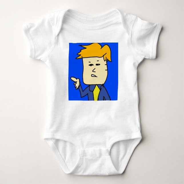 Du är avskedad tecknad pojke tee (Framsida)