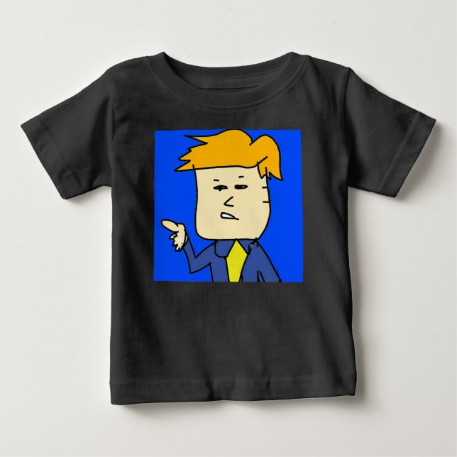 Du är avskedad tecknad pojke tee shirt (Framsida)
