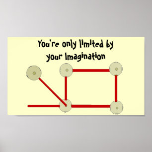 Du är bara begränsad av ... motivation poster