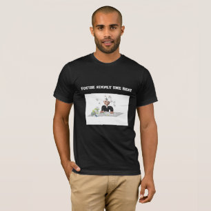 Du är bara den bästa .Personlig-texten T Shirt