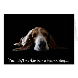 Du är bara en hund hund hälsningskort
