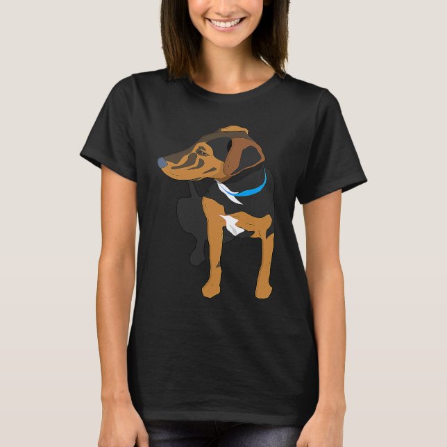 Du är bara en hund Hund T Shirt (Framsida)