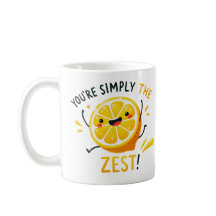 Du är bara Zest" - Vibrant Lemon Pun Design