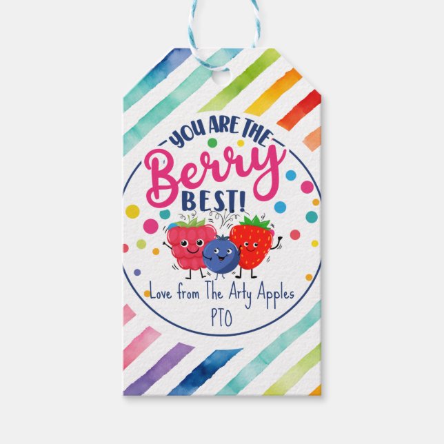 Du är bären bäst presentetikett (Framsidan)