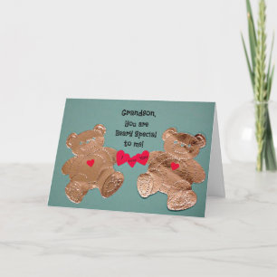 Du är Beary Speciell för mig! Helgkort