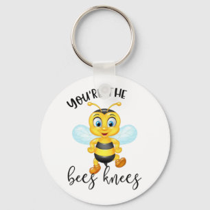 Du är Bees Knees Alla hjärtans dag Nyckelring