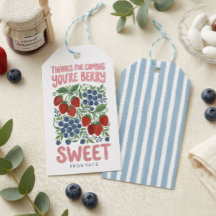 Du är Berry Söt Baby Shower Förmånsetiketter | Gåv