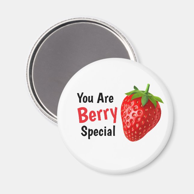 Du är berry speciell magnet (Front/Back)
