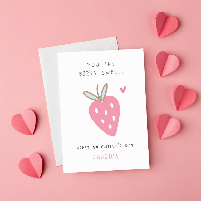 Du är Berry Sweet Classroom Valentine Day Kort (Skapare uppladdad)