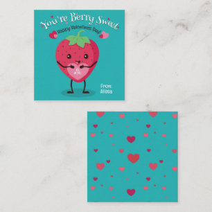 Du är Berry Sweet Valentine Day Card Anteckningskort