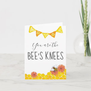 Du är Bes Knees Card Kort